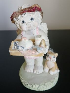 Vintage Dreamsicles Breakfast In Bed 1999 Figurine Signed